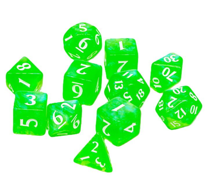 Ultra Pro: Eclipse Acrylic Dice Set (11 Ct) - Multiple Options