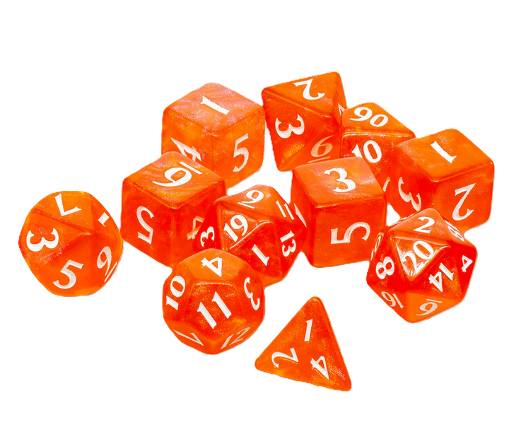Ultra Pro: Eclipse Acrylic Dice Set (11 Ct) - Multiple Options