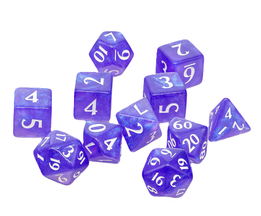 Ultra Pro: Eclipse Acrylic Dice Set (11 Ct) - Multiple Options