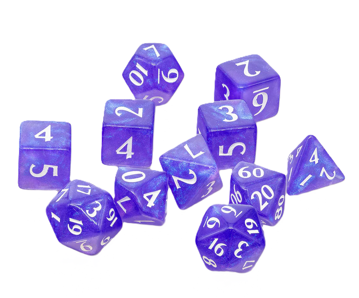 Ultra Pro: Eclipse Acrylic Dice Set (11 Ct) - Multiple Options
