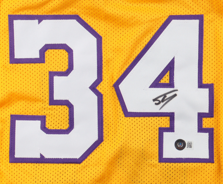 Shaquille O'Neal Signed Autographed Custom Jersey (SWAU COA)