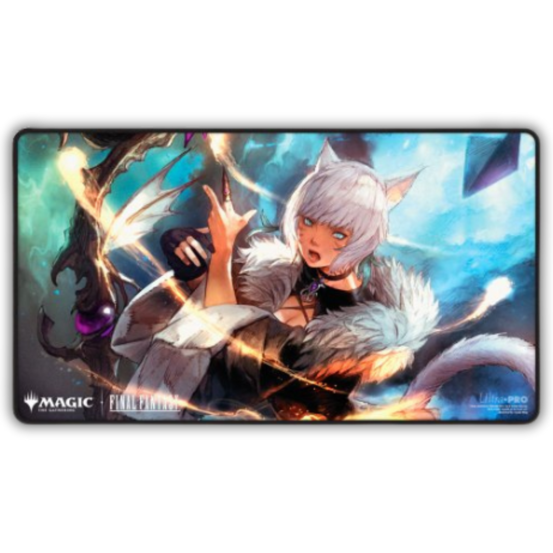 Ultra Pro: Premium Black Stitched Playmat - Magic: The Gathering - Final Fantasy