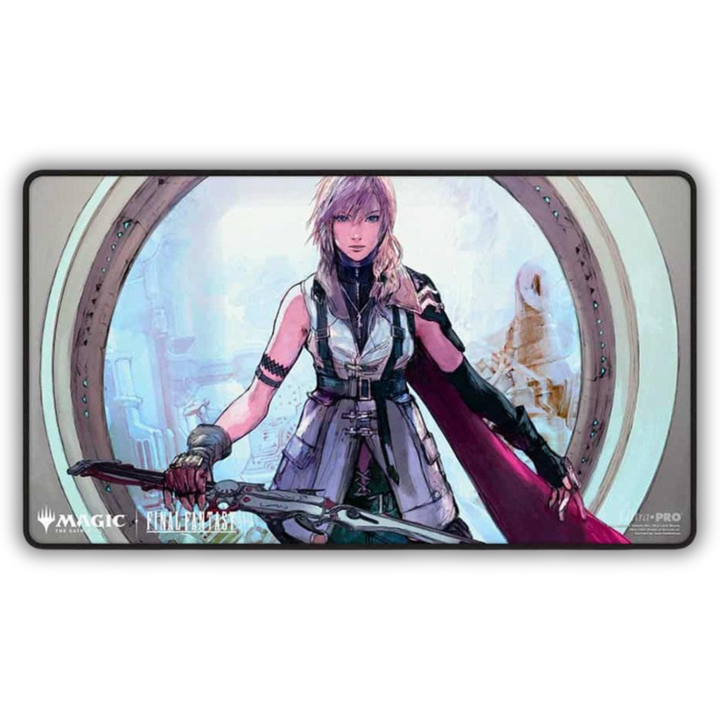 Ultra Pro: Premium Black Stitched Playmat - Magic: The Gathering - Final Fantasy