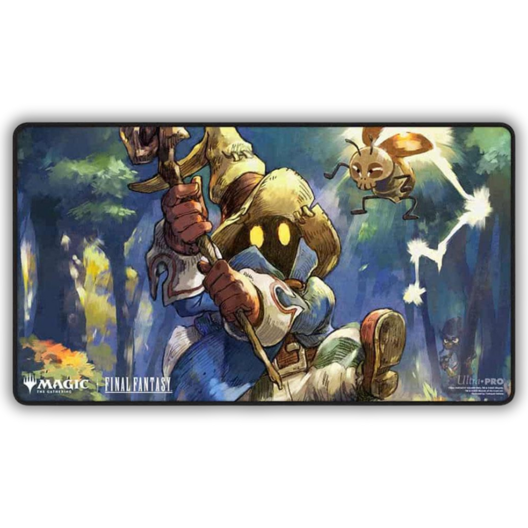 Ultra Pro: Premium Black Stitched Playmat - Magic: The Gathering - Final Fantasy