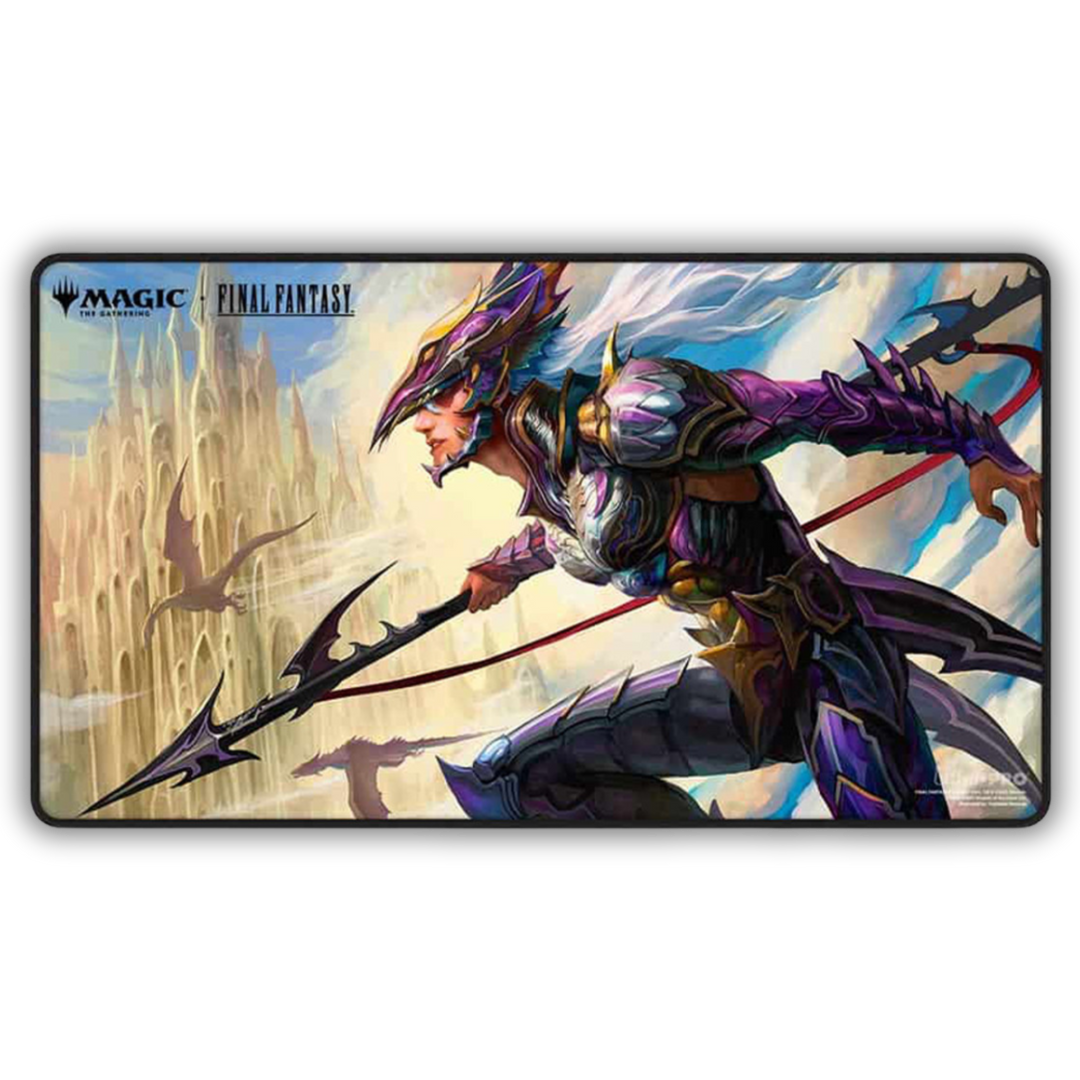 Ultra Pro: Premium Black Stitched Playmat - Magic: The Gathering - Final Fantasy