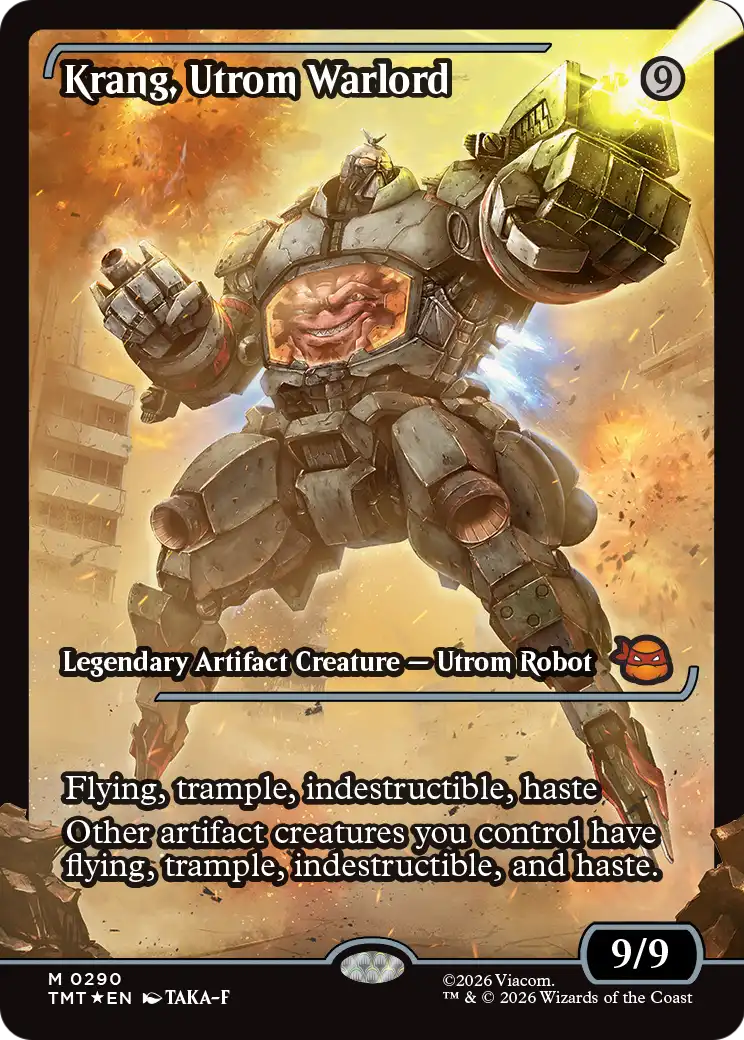 Krang, Utrom Warlord (Showcase)