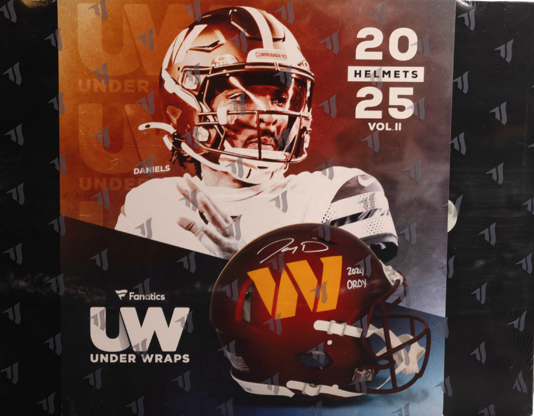 2025 Fanatics Under Wraps NFL Full Size Helmet Volume-2 (Single Mystery Box)