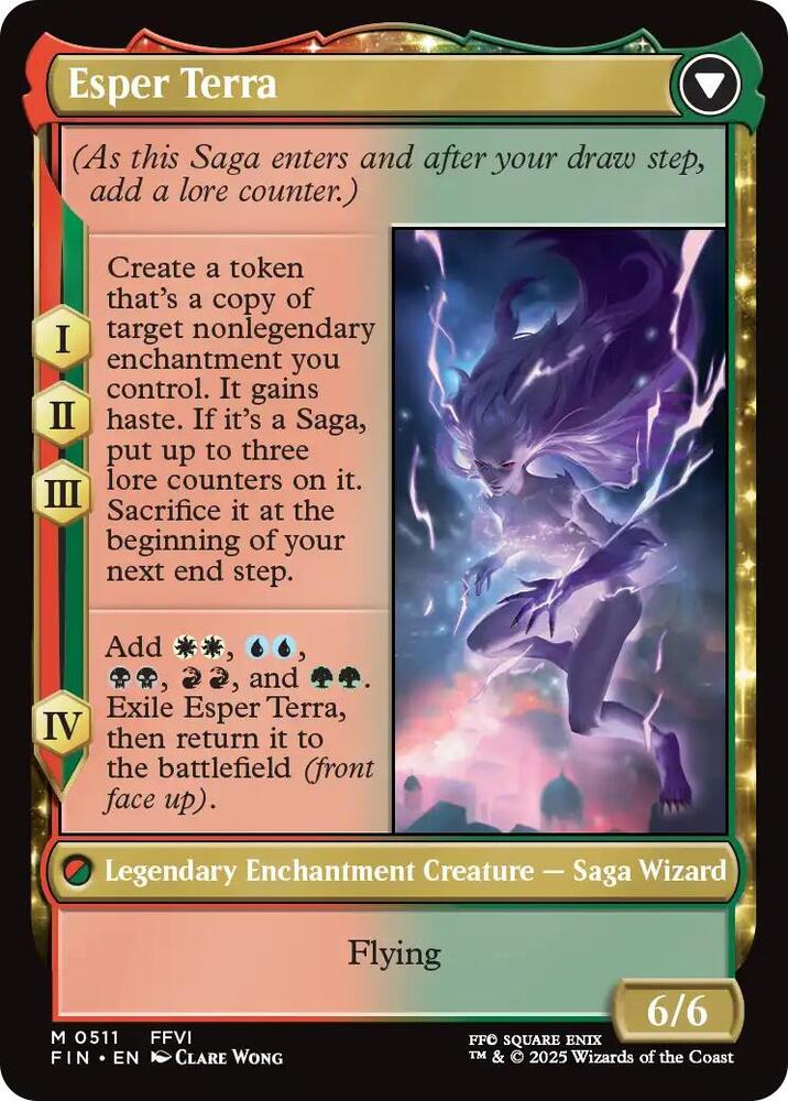 Terra, Magical Adept (Extended Art) - Final Fantasy (FIN)