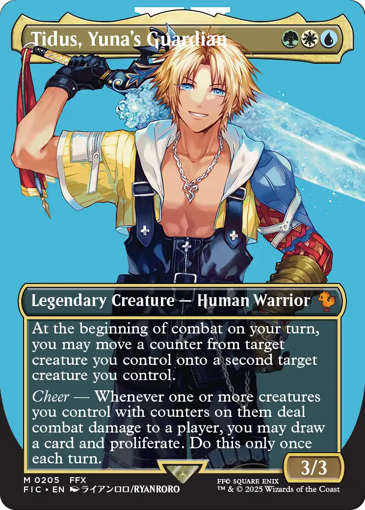 Tidus, Yuna's Guardian (Borderless)