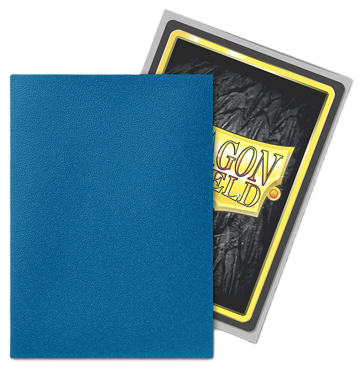Dragon Shield Sleeves: 25th Anniversary Blue/Silver Matte Dual (Box of 100)