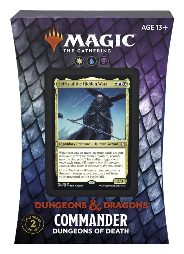 Magic: The Gathering Adventures in the Forgotten Realms Commander Deck