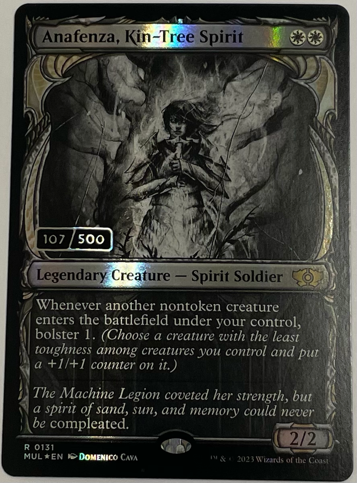 Anafenza, Kin-Tree Spirit (Serial Numbered) - March of the Machine: Multiverse Legends (MUL)