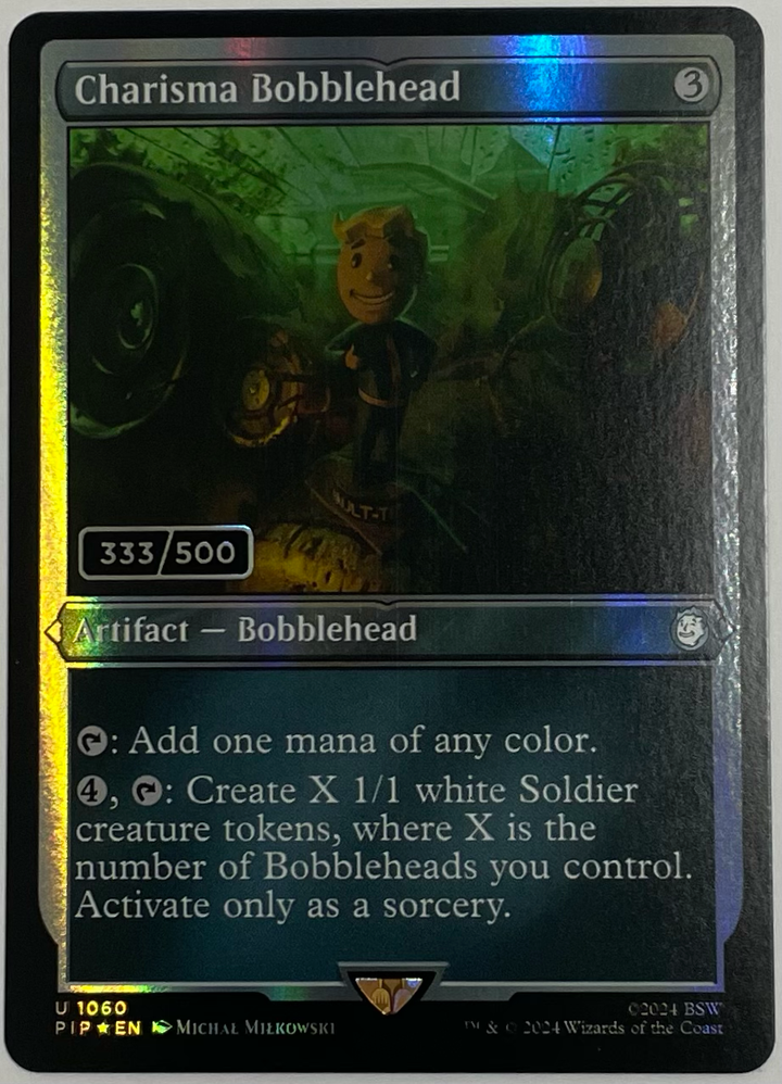 Charisma Bobblehead (Serial Numbered) - Universes Beyond: Fallout (PIP)