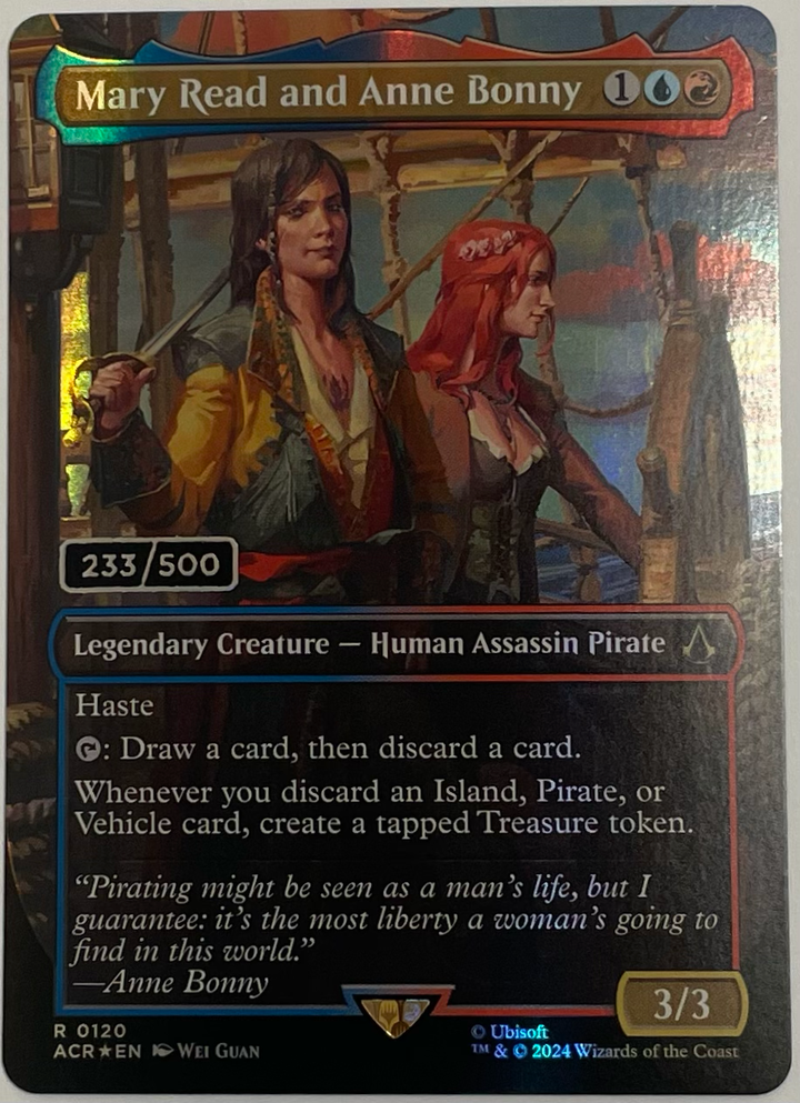 Mary Read and Anne Bonny (English) (Serial Numbered) - Universes Beyond: Assassin's Creed (ACR)