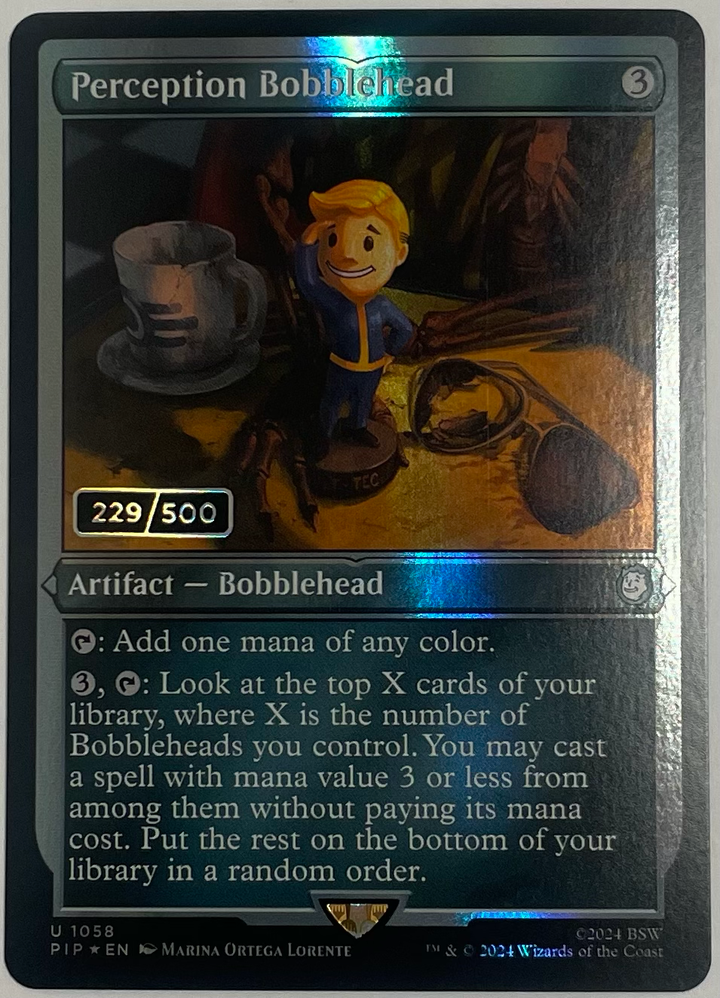 Perception Bobblehead (Serial Numbered) - Universes Beyond: Fallout (PIP)