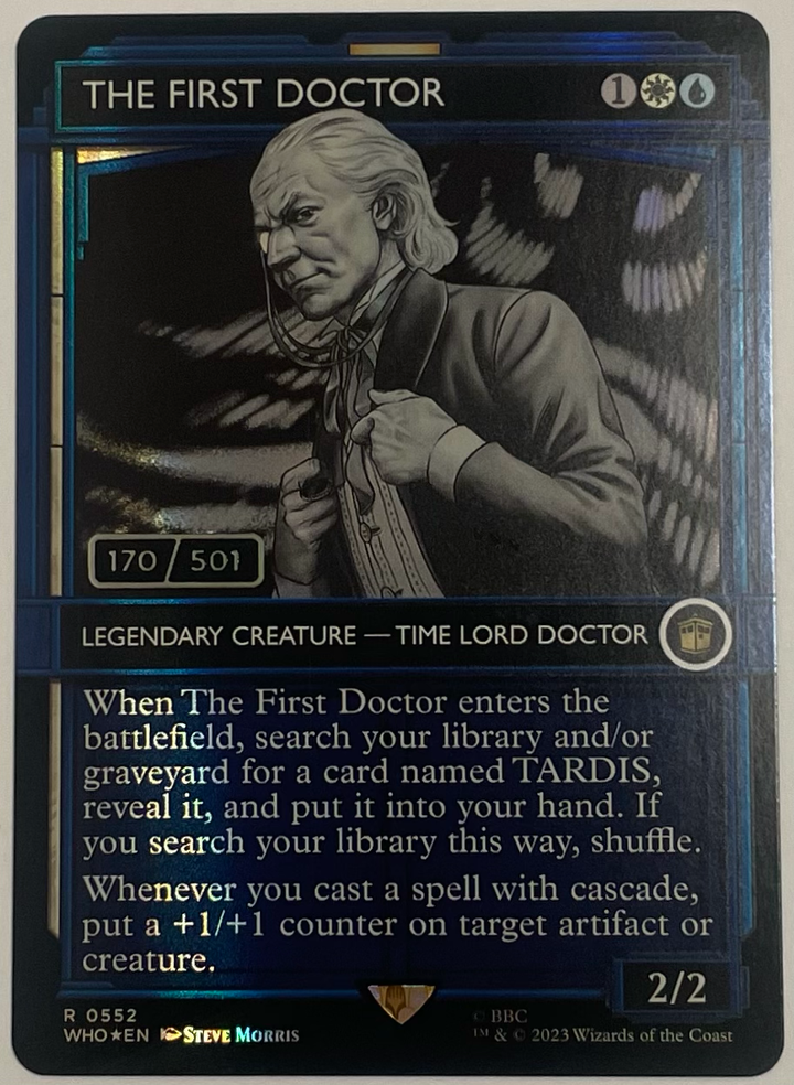 The First Doctor (Serial Numbered) - Universes Beyond: Doctor Who (WHO)