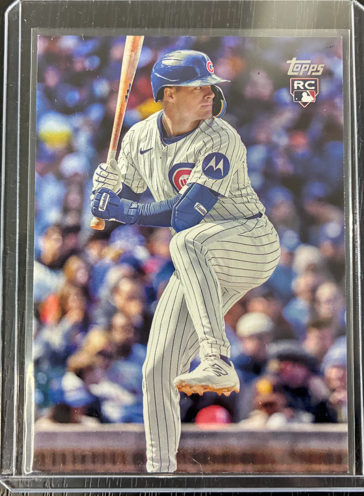 2025 Topps Update Series - Matt Shaw Rookie True Photo Variation