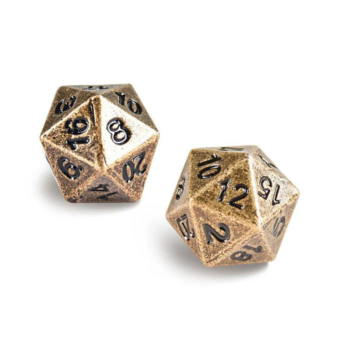 Ultra Pro: Heavy Metal D20 Dice Set (Various Options)