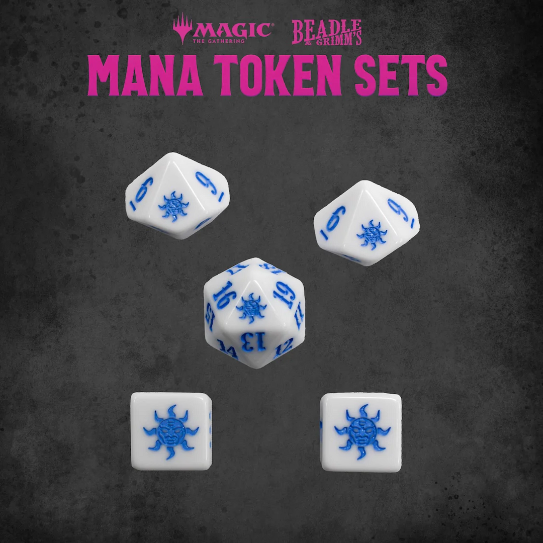 Beadle & Grimm's: Magic: The Gathering - White Mana Metal Token Set