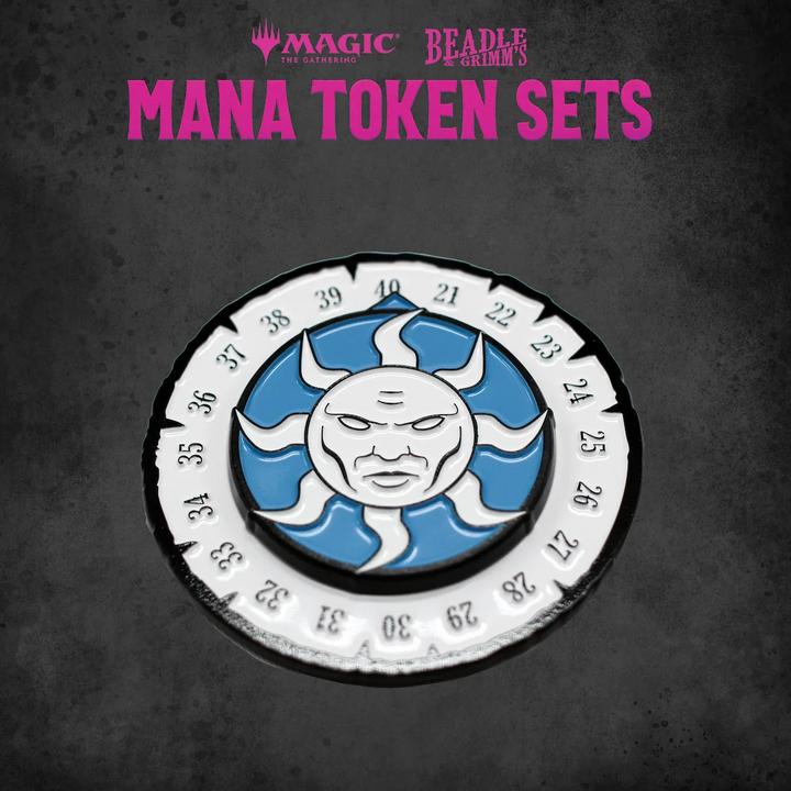 Beadle & Grimm's: Magic: The Gathering - White Mana Metal Token Set