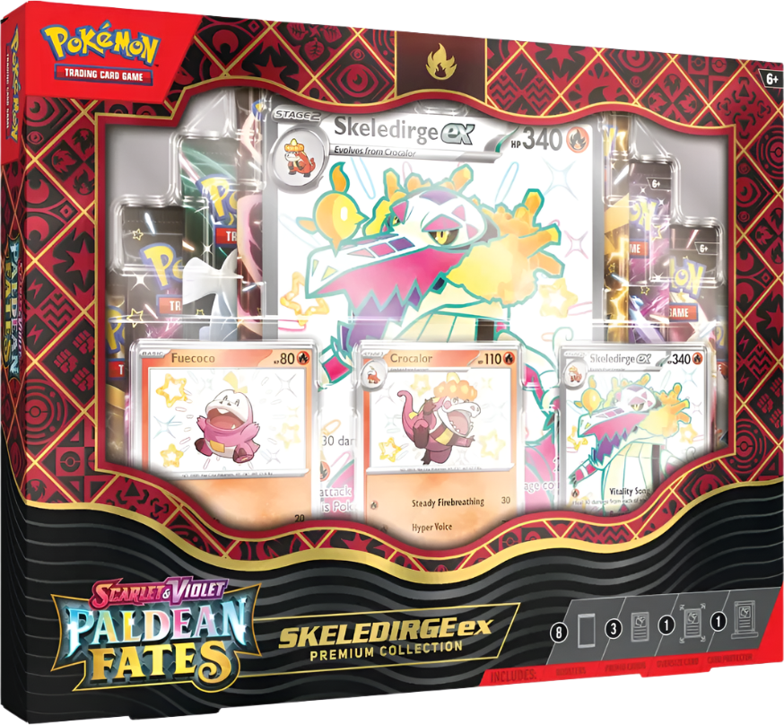 Scarlet & Violet - Paldean Fates Ex Premium Collection
