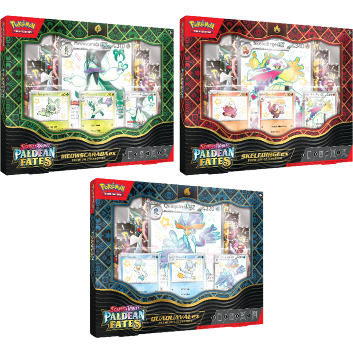 Scarlet & Violet - Paldean Fates Ex Premium Collection