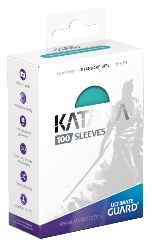 Ultimate Guard: Katana Sleeves (Standard Size 100 Pack) - Various Colors