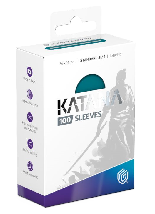 Ultimate Guard: Katana Sleeves (Standard Size 100 Pack) - Various Colors