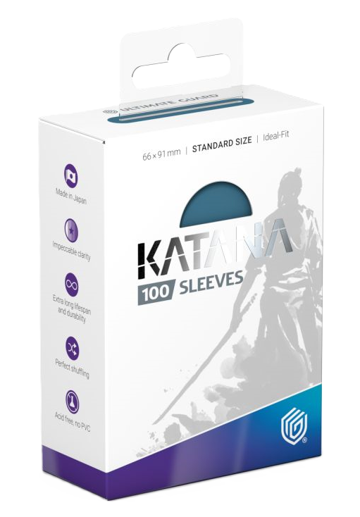 Ultimate Guard: Katana Sleeves (Standard Size 100 Pack) - Various Colors