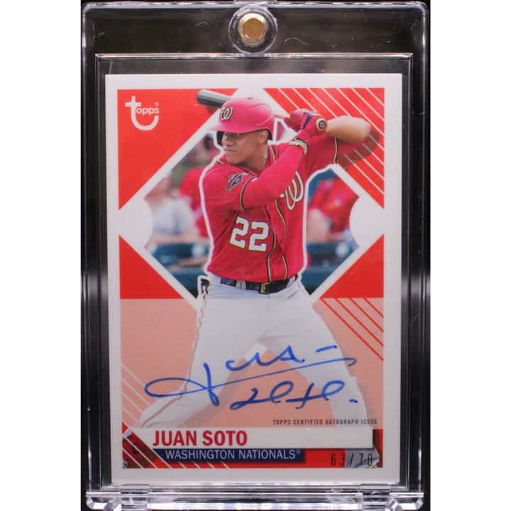 2021 Topps Brooklyn Collection Baseball - Juan Soto BKA-JSO - Auto /70