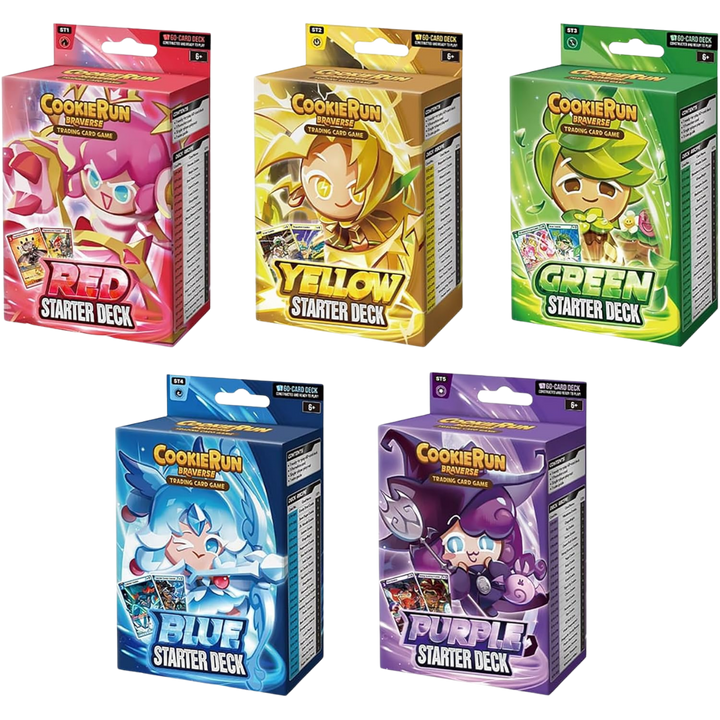 CookieRun Braverse TCG: Starter Decks