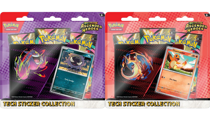 Pokemon Mega Evolution - Ascended Heroes Tech Sticker Collection