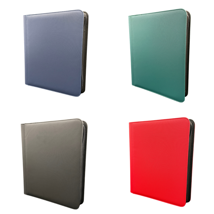 9-Pocket Zippered Toploader Binder