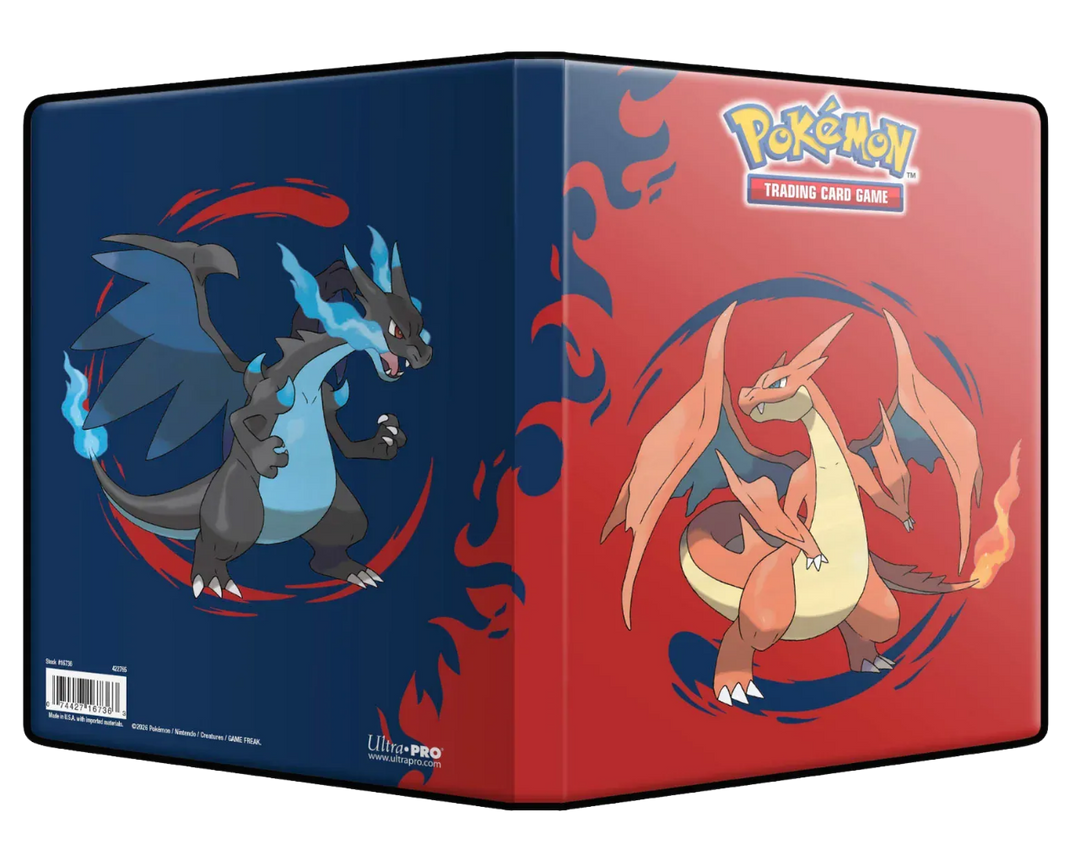 Ultra Pro: Pokemon Mega Charizard X and Y 4-Pocket Portfolio