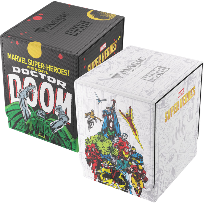 Gamegenic - Squire 100+ XL Convertible Deck Box - Marvel Super Heroes