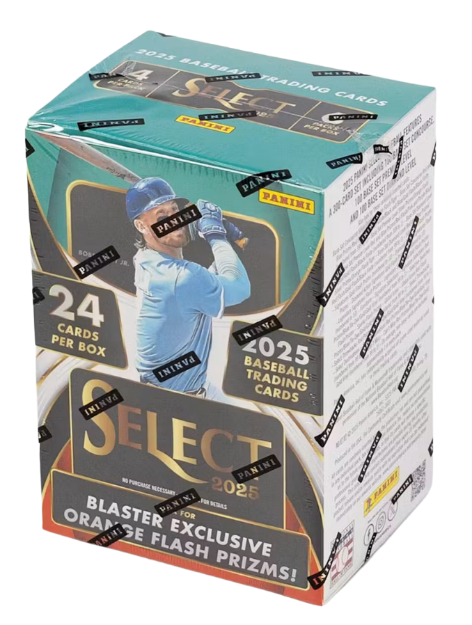 2025 Panini Select Baseball Blaster Box (Orange Flash Prizms)