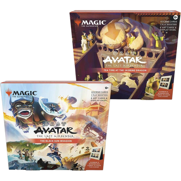 Magic: The Gathering Avatar The Last Airbender Scene Box