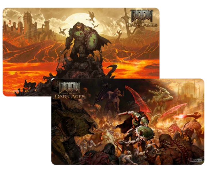 Ultra Pro: The Dark Ages Extended Playmat - Doom