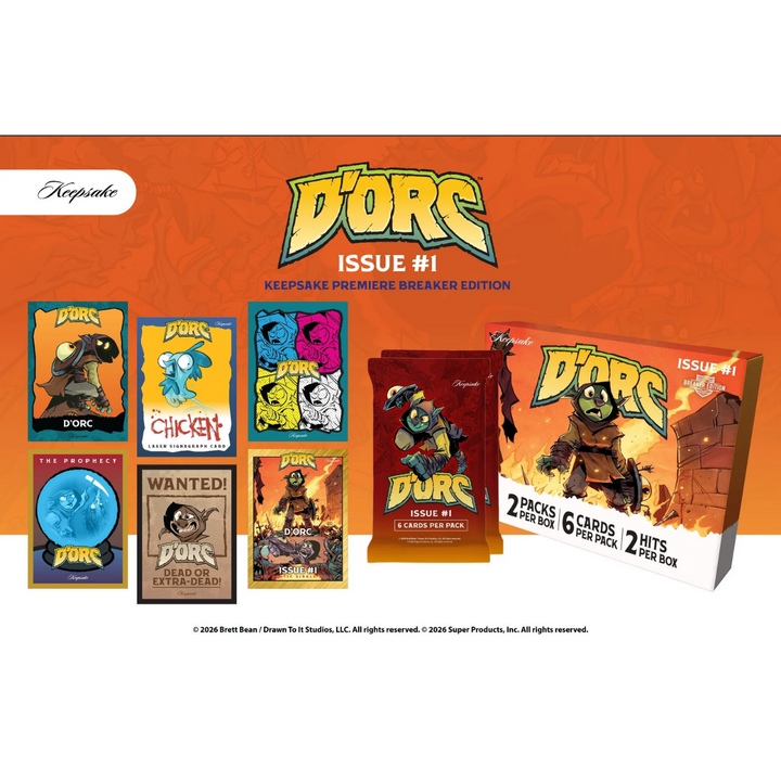 2026 Keepsake D'Orc Issue #1 Premiere Breaker Box