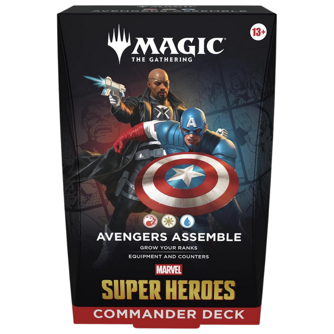 Magic: The Gathering Marvel Super Heroes Commander Decks