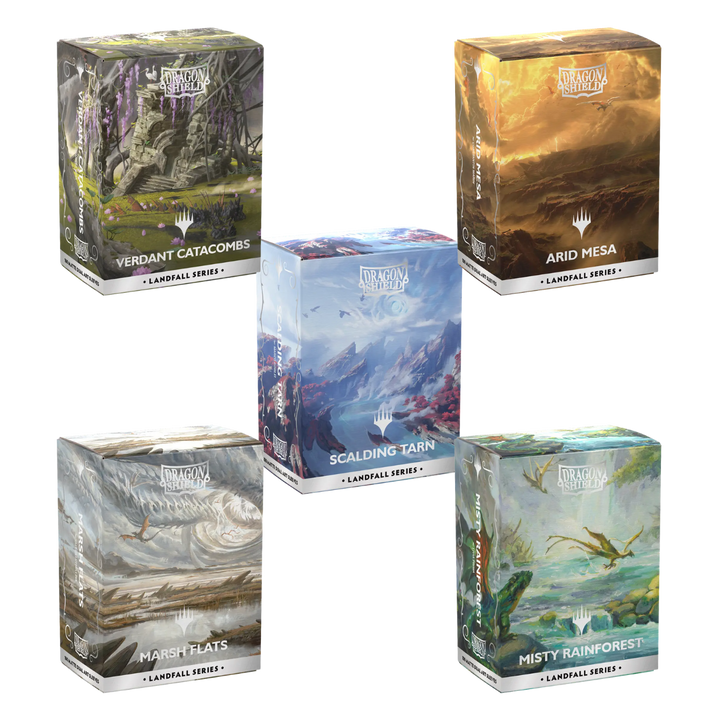 Dragon Shield Sleeves: Landfall Series Dual Matte (Box of 100)
