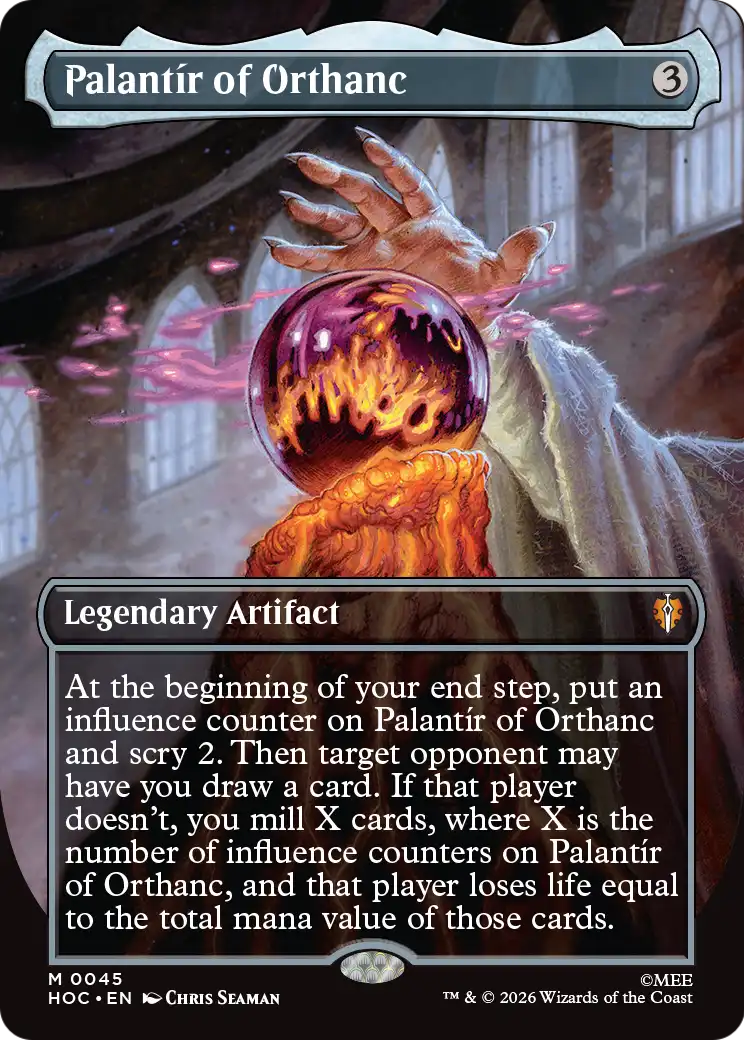Palantir of Orthanc (Borderless)