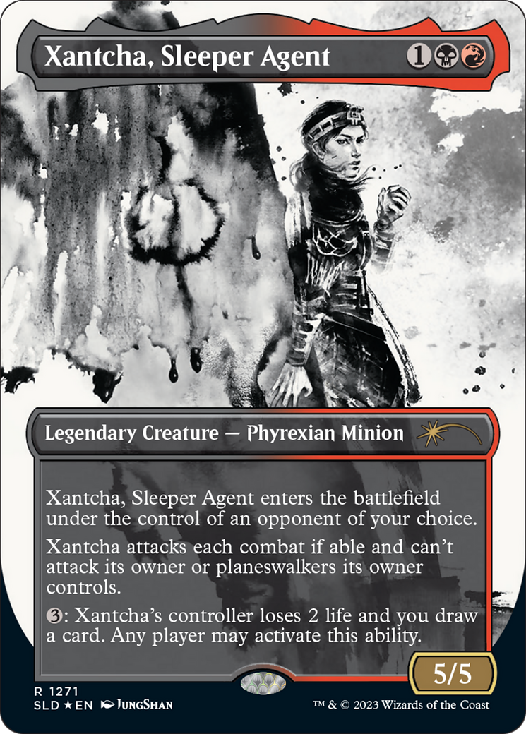 Xantcha, Sleeper Agent (Halo Foil)