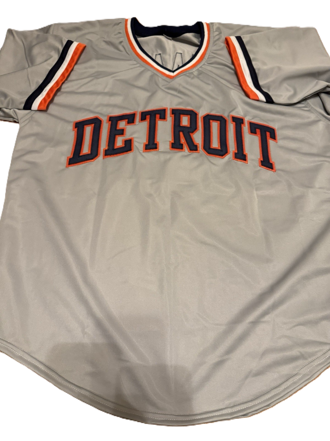 Darrell Evans Autographed Detroit Tigers Jersey (AWM)