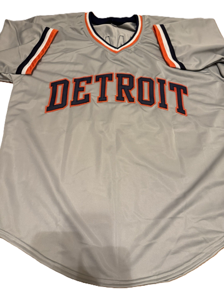 Darrell Evans Autographed Detroit Tigers Jersey (AWM)