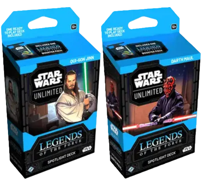 Star Wars Unlimited: Legends of the Force - Spotlight Decks