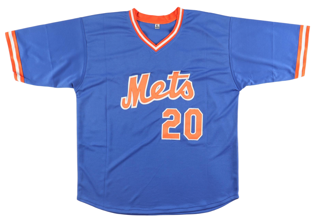 Howard Johnson Mets HOF Autographed Signed Custom Jersey