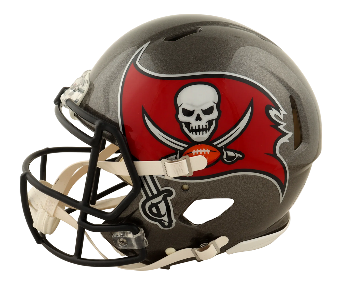 Jeff Garcia Autographed Buccaneers Full-Size Authentic On-Field Speed Helmet (JSA)