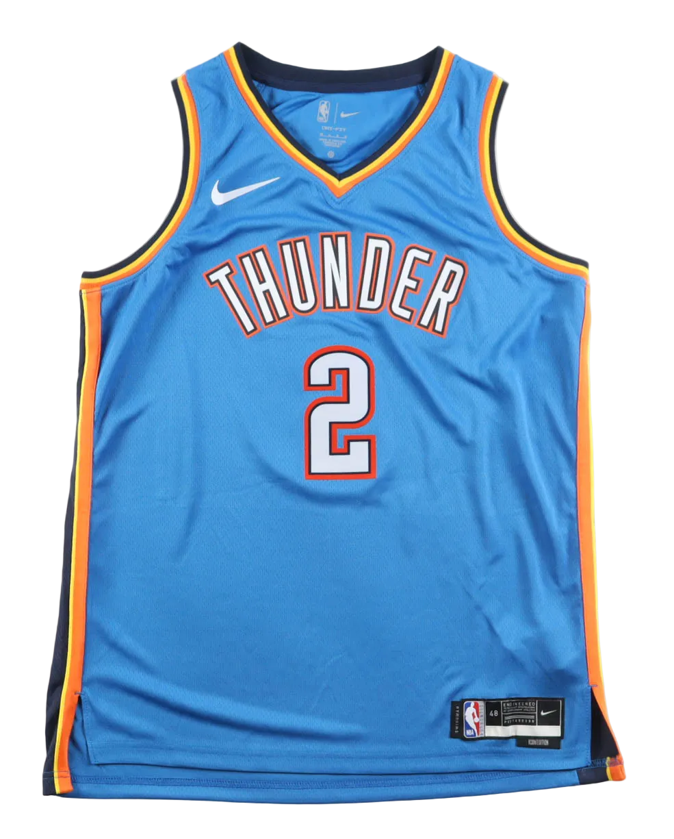 Shai Gilgeous-Alexander Signed Autographed Nike Official  Jersey (PSA)
