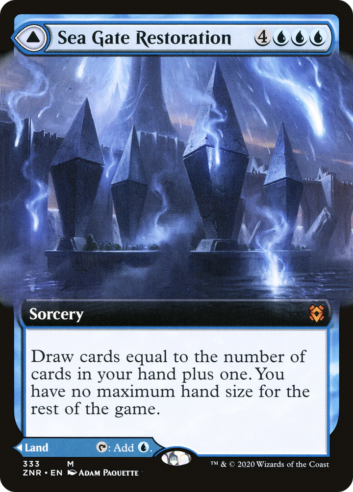 Sea Gate Restoration (Extended Art) - Zendikar Rising Expeditions (ZNR)